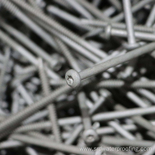 silver fastener screws for roofing